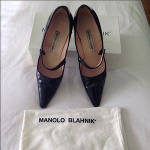 Manolo Blahnik Mary Janes